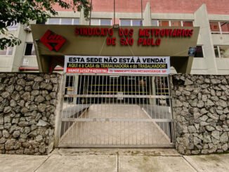 Sede do Sindicato dos Metroviários de SP, na zona leste de São Paulo - Gabriel Cabral/Folhapress