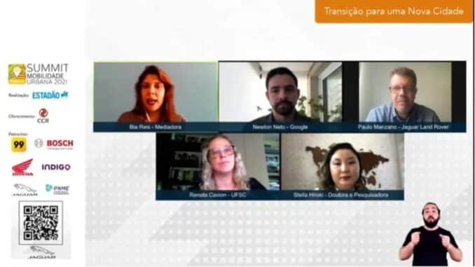 Primeiro painel discutiu tecnologia e mobilidade Foto: Estadão