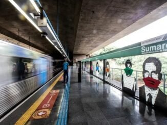 Plataforma da estação Sumaré do Metrô, na linha 2 (Verde). Foto: Werther Santana / Estadão
