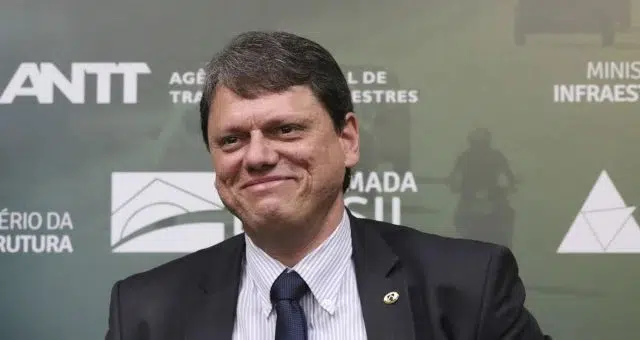 Ministro da Infraestrutura, Tarcísio Gomes de Freitas | FOTO: Rovena Rosa/Agência Brasil