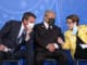 O presidente Jair Bolsonaro, ao lado do presidente da Abramilho, Alysson Paolinelli, e da ministra da Agricultura, Tereza Cristina, no lançamento do Plano Safra 2021/2022, no Palácio do Planalto - Pedro Ladeira/Folhapress