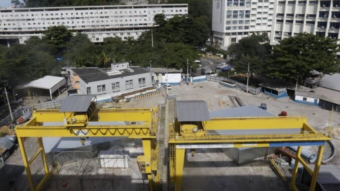 As obras da Estação Gávea da linha 4 do metrô estão paradas desde 2015 Reginaldo Pimenta / Agência O DIA