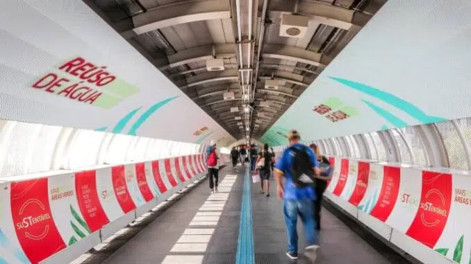 Estação Sustentável CPTM Vila Olímpia Divulgação/Veja SP