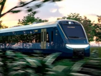Trem que deve entrar em operação em 2023 no México terá 1.525 km de extensão (Divulgação/Alstom)