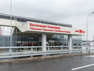 Novo terminal ferroviário Vostochny, inaugurado em 29 de maio, em Moscou, na Rússia — Foto: Divulgação/Prefeitura de Moscou