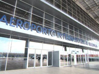 Aeroporto Internacional de Viracopos, em Campinas — Foto: Reprodução/EPTV