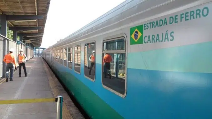 Trem de Passageiros da Vale — Foto: Divulgação/Vale