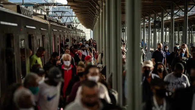 A estação da Central do Brasil Foto: Hermes de Paula