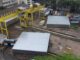 Foto de arquivo: Vista do canteiro da Estação da Gávea, cujas obras estão paradas desde 2015 — Foto: Reprodução/TV Globo