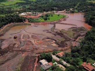 Barragem em Brumadinho se rompeu em 25 de janeiro de 2019. Foto: Douglas Magno/ AFP