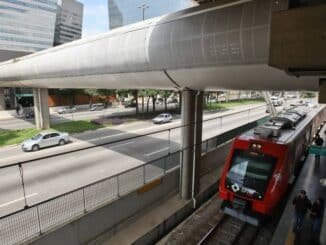 Estação Morumbi, da Linha 9-Esmeralda Foto: Daniel Teixeira/Estadão