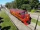 Locomotiva modelo B12, fabricada em 1953 pela EMD, foi reformada pela FTC em parceria com o Museu Ferroviário de Tubarão (SC). Foto: Divulgação/FTC