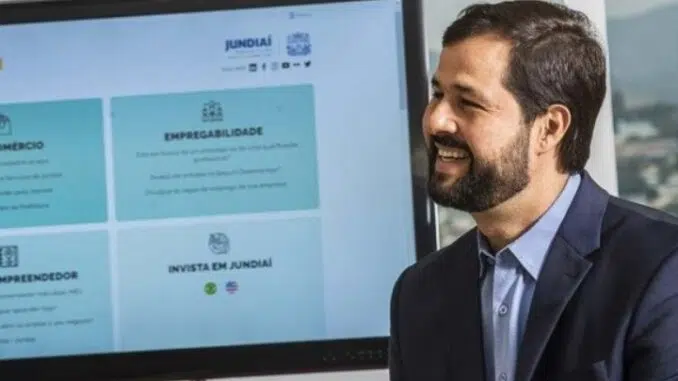 O prefeito de Jundiaí, Luiz Fernando Machado, participa do lançamento on-line hoje Crédito: ALEXANDRE MARTINS