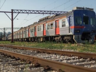 Carro de passageiros que foi leiloado pela CPTM em novembro (Ronny Santos/Folhapress)