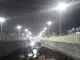 Passageiros tiveram que desembarcar, na noite de sexta-feira, devido a um princípio de incêndio em canal de cabos. Ninguém ficou ferido Foto de leitor