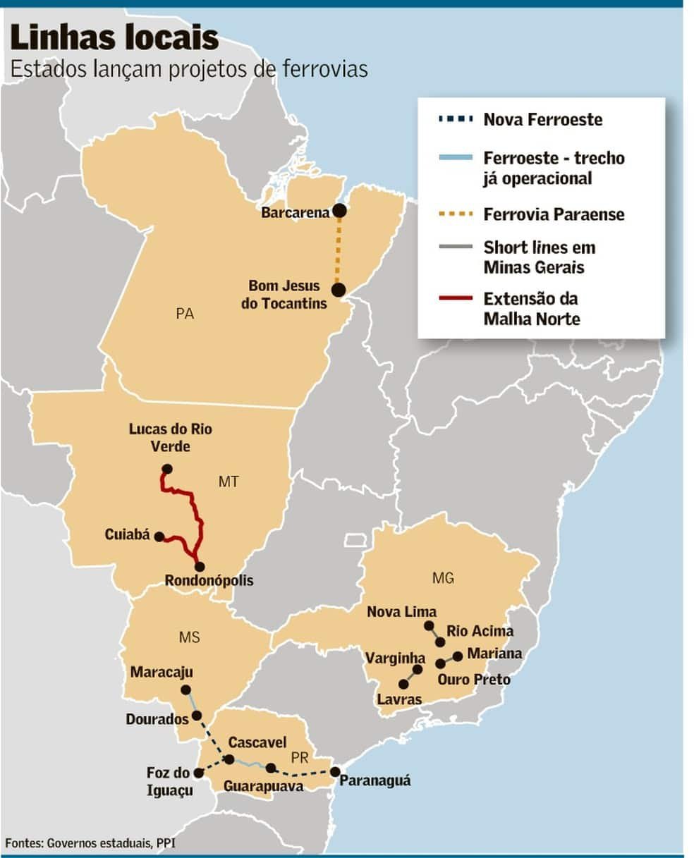 Mapas da Rede Ferroviária Nacional, Page 2