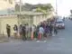 Fila para a vacinação contra a Covid-19 em Duque de Caxias — Foto: Reprodução/ TV Globo