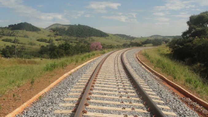 Bolsonaro disse que Governo Federal detém planejamento para construção de ferrovias e que empresas que estão investindo estão "muito felizes" - Foto: Ferrovia Norte-Sul-divulgação