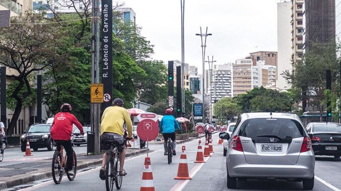 O MobiLAB-Poli busca desenvolver pesquisas, atividades e parcerias para oferecer soluções viáveis para os problemas de mobilidade de São Paulo – Foto: Rafael Neddermeyer/Fotos Públicas