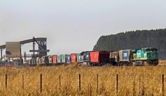 Ferrovia em Chapadão do Sul - Foto: Divulgação/Portal MS
