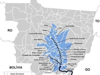 Projeto prevê a implantação de trilhos e terminais que vão interligar os municípios de Rondonópolis a Cuiabá, além de Rondonópolis com Nova Mutum e Lucas do Rio Verde — Foto: Secom-MT