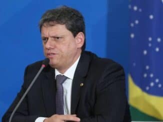 Tarcísio de Freitas, ministro da Infraestrutura Foto: Marcello Casal Jr./Agência Brasil