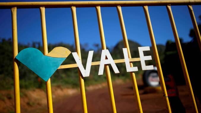 Logo da mineradora Vale em Brumadinho, Minas Gerais - Adriano Machado - 29.jan.2019/Reuters