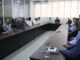 O presidente da Petrocity se reuniu com prefeitos e empresários do Vale do Aço - (foto: Prefeitura de Fabriciano/Divulgação)