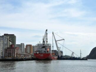 Porto de Vitória, no Espírito Santo Foto: Codesa/ Reprodução