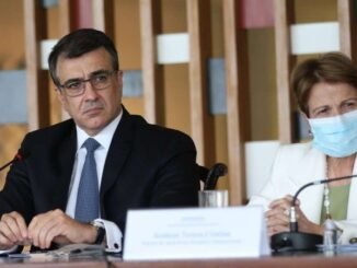 Carlos França e Tereza Cristina: chefe do Itamaraty reage ao protecionismo europeu - (crédito: José Cruz/Agência Brasil)