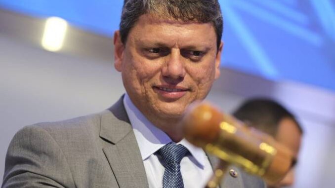 Ministro Tarcísio de Freitas: Ferrogrão pode ser licitada em 2022 (Eduardo Frazão/Exame)
