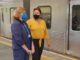Maria Elisabete, à esquerda, segue trabalhando como operadora de trens no Metrô de SP. Já Marilú de Santos, à direita, está aposentada — Foto: Reprodução/TV Globo