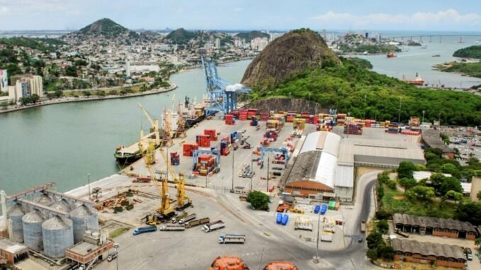 Porto de Vitória: um dos ativos da Codesa, que está no Programa de Parcerias de Investimentos do governo — Foto: Divulgação