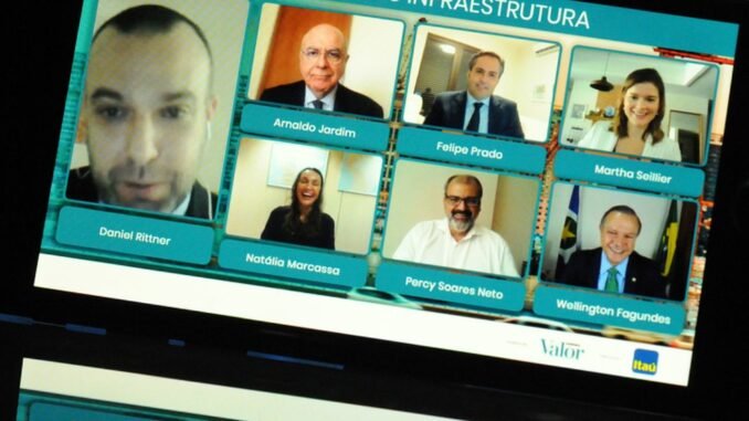 Live sobre debêntures de infraestrutura; urgência para atrair investidores — Foto: Leo Pinheiro/Valor