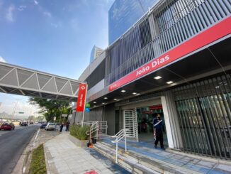 Estação João Dias, da Linha 9-Esmeralda da CPTM, é inaugurada nesta sexta (5) — Foto: Rômulo D'Ávila/TV Globo