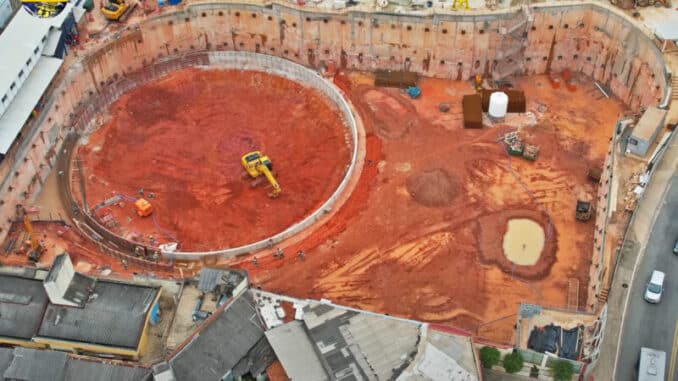 Estaçao Orfanato em outubro de 2021 (iTechdrones)