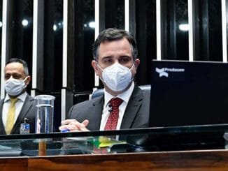 Rodrigo Pacheco ressalta que o projeto de lei do marco legal terá precedência sobre a MP | Crédito: Waldemir Barreto/Agência Senado