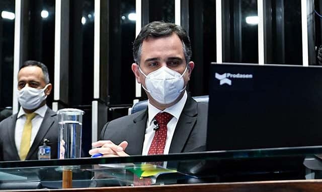 Rodrigo Pacheco ressalta que o projeto de lei do marco legal terá precedência sobre a MP | Crédito: Waldemir Barreto/Agência Senado