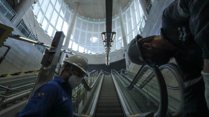 Após 17 anos de obras, Estado conclui entrega da Linha Amarela do Metrô Foto: Daniel Teixeira/Estadão