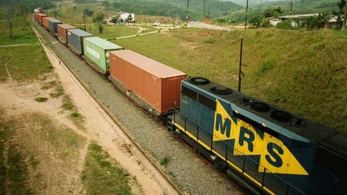 Hoje, a MRS opera concessão federal, com 1.643 quilômetros, que atravessa os Estados de Minas Gerais, Rio de Janeiro e São Paulo — Foto: Divulgação