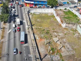 Terreno da futura estação Jacu Pêssego