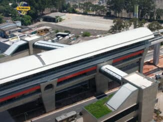 A estação Jardim Colonial, 11ª da Linha 15 (iTechdrones)