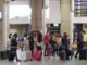 Passageiros no Aeroporto Internacional Galeão-Tom Jobim Foto: Márcia Foletto/Agência O Globo