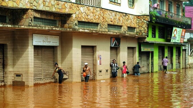 Dos 853 municípios do Estado, 374 decretaram situação de emergência — Foto: Eugenio Savio/AP PHoto