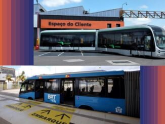 Simulação do BRT em MT — Foto: Governo de MT/Reprodução