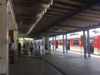 Estação Manoel Feio, em Itaquaquecetuba, vai passar por reforma — Foto: Cristina Requena/TV Diário