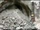 Vazamento de esgoto no túnel cavado pelo tatuzão em SP — Foto: Reprodução
