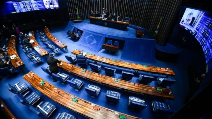 Plenário do Senado Federal, em Brasília Foto: Marcos Oliveira/Agência Senado