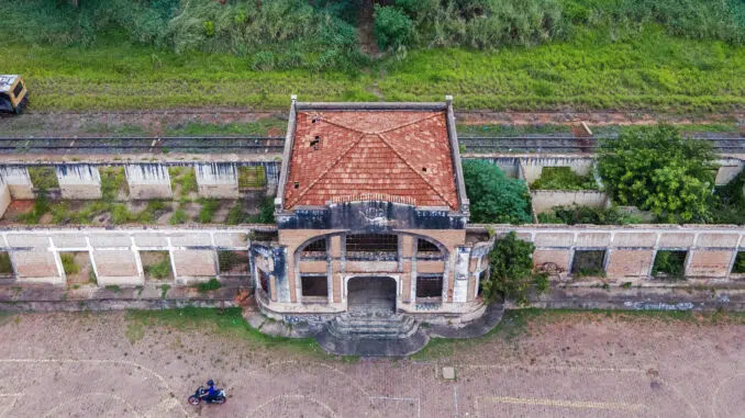 Estação de trem da cidade de Pirajuí (SP) Eduardo Anizelli/Folhapress