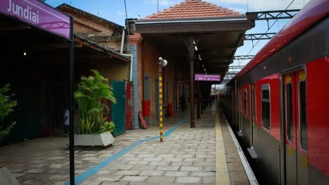 Após reforma, estação da CPTM é reinaugurada em Jundiaí — Foto: Governo de São Paulo/Divulgação